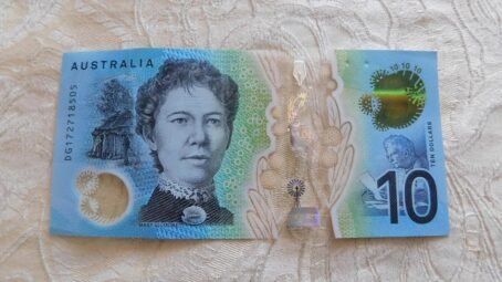 $10 AUD Banknotes