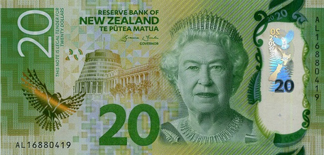 $20 New Zealand Bills