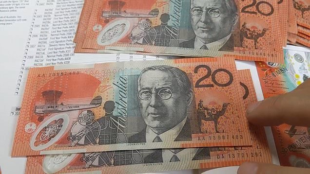 AUD $20 Banknotes